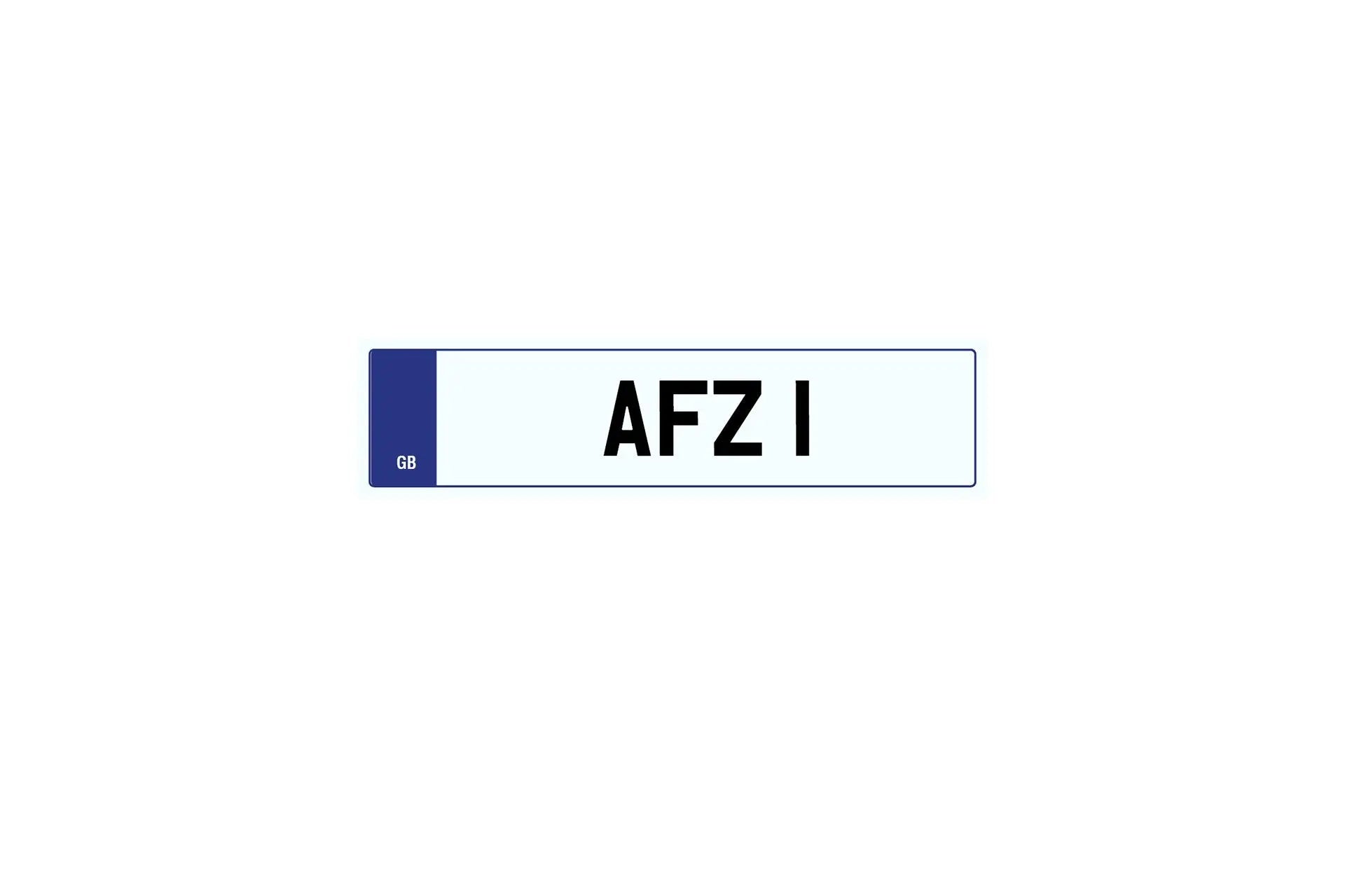 Private Plate AFZ 1