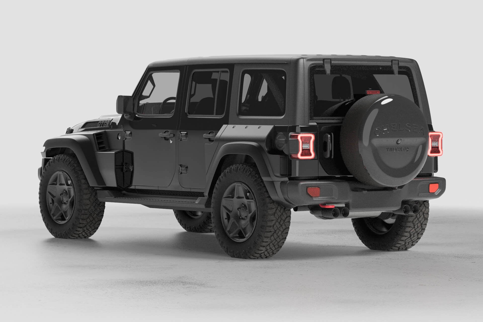 Jeep Wrangler Sahara (Sky One-Touch Power Top)