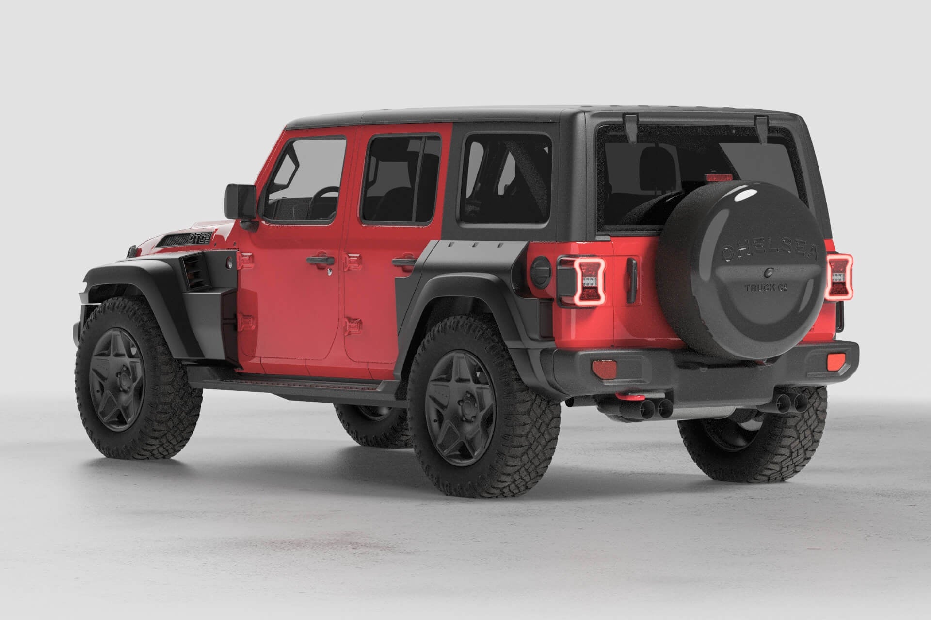 Jeep Wrangler Sahara (Sky One-Touch Power Top)