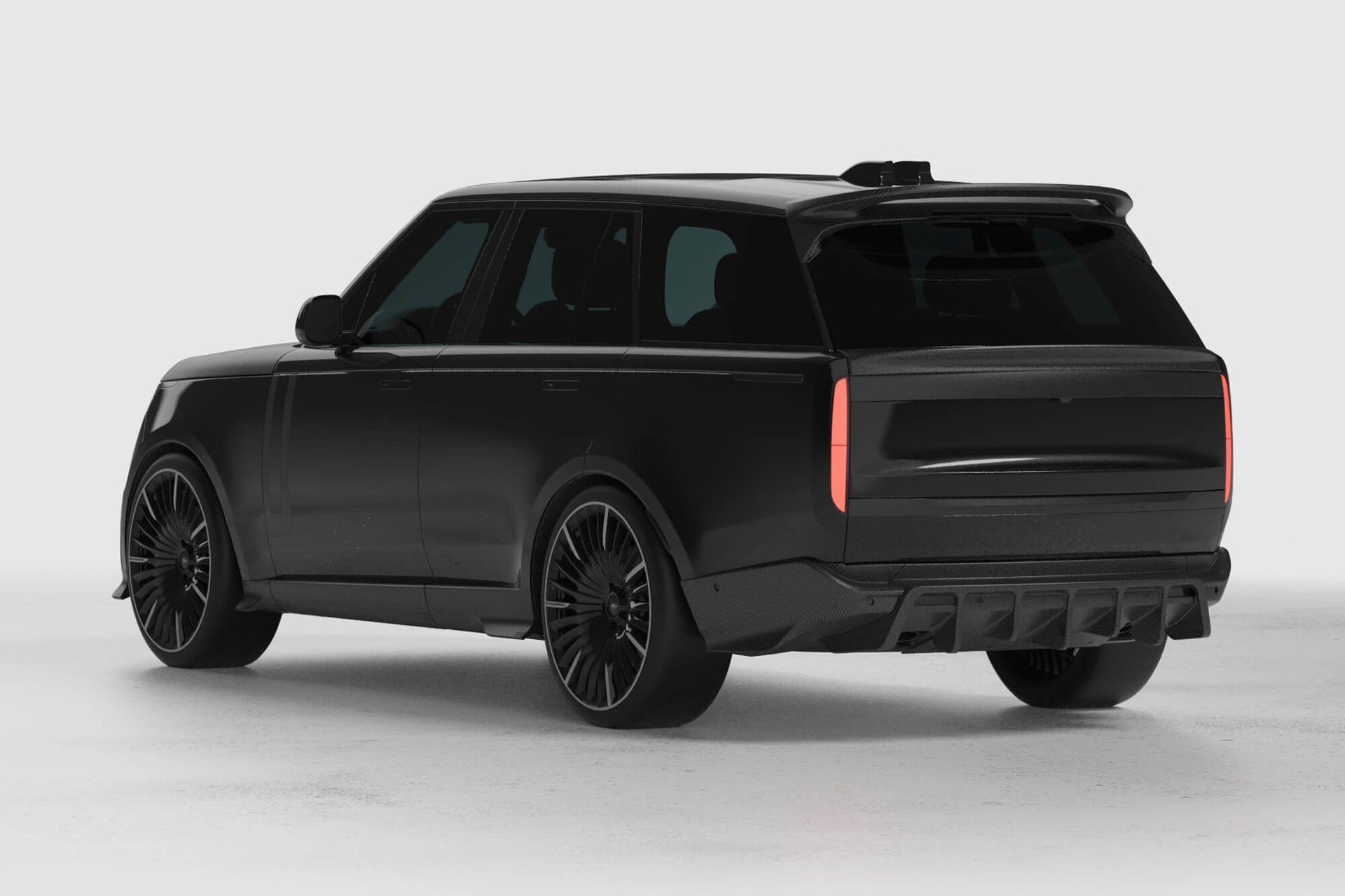 Range Rover P615 SVJ Black Fintail by Racing Green Automotive