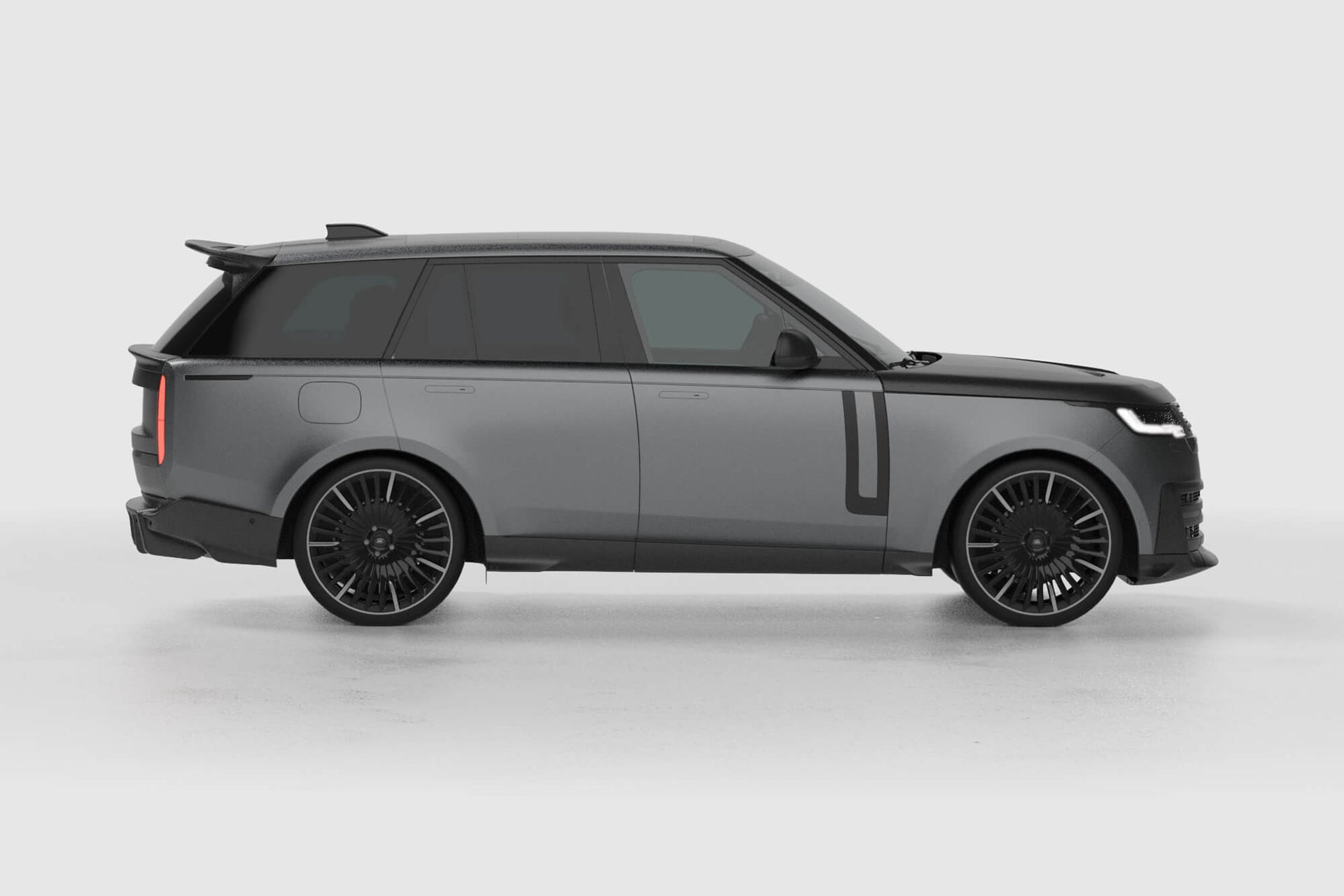 Range Rover P615 SVJ Black Fintail by Racing Green Automotive