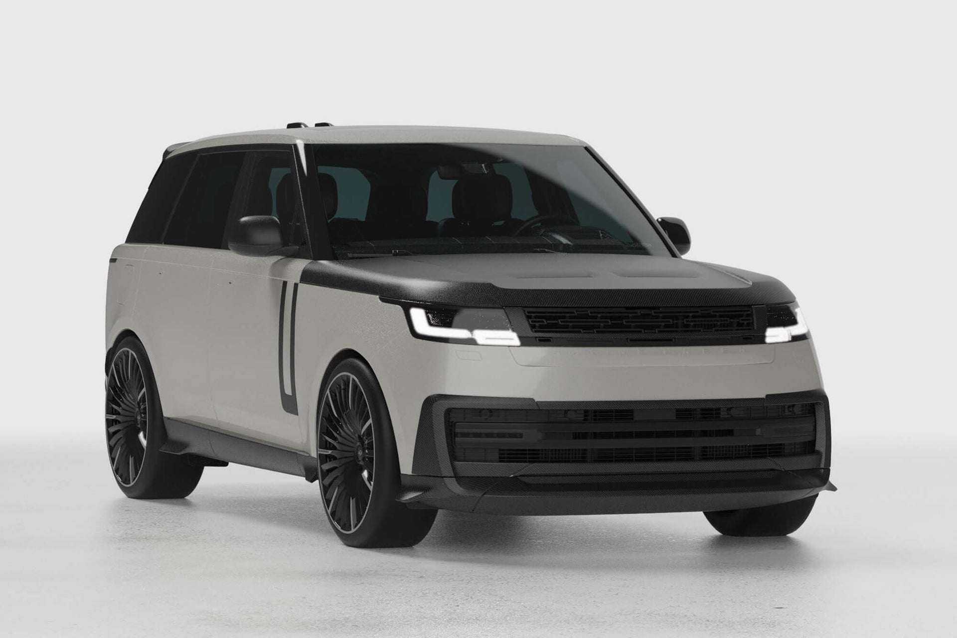 Range Rover P615 SVJ Black Fintail by Racing Green Automotive