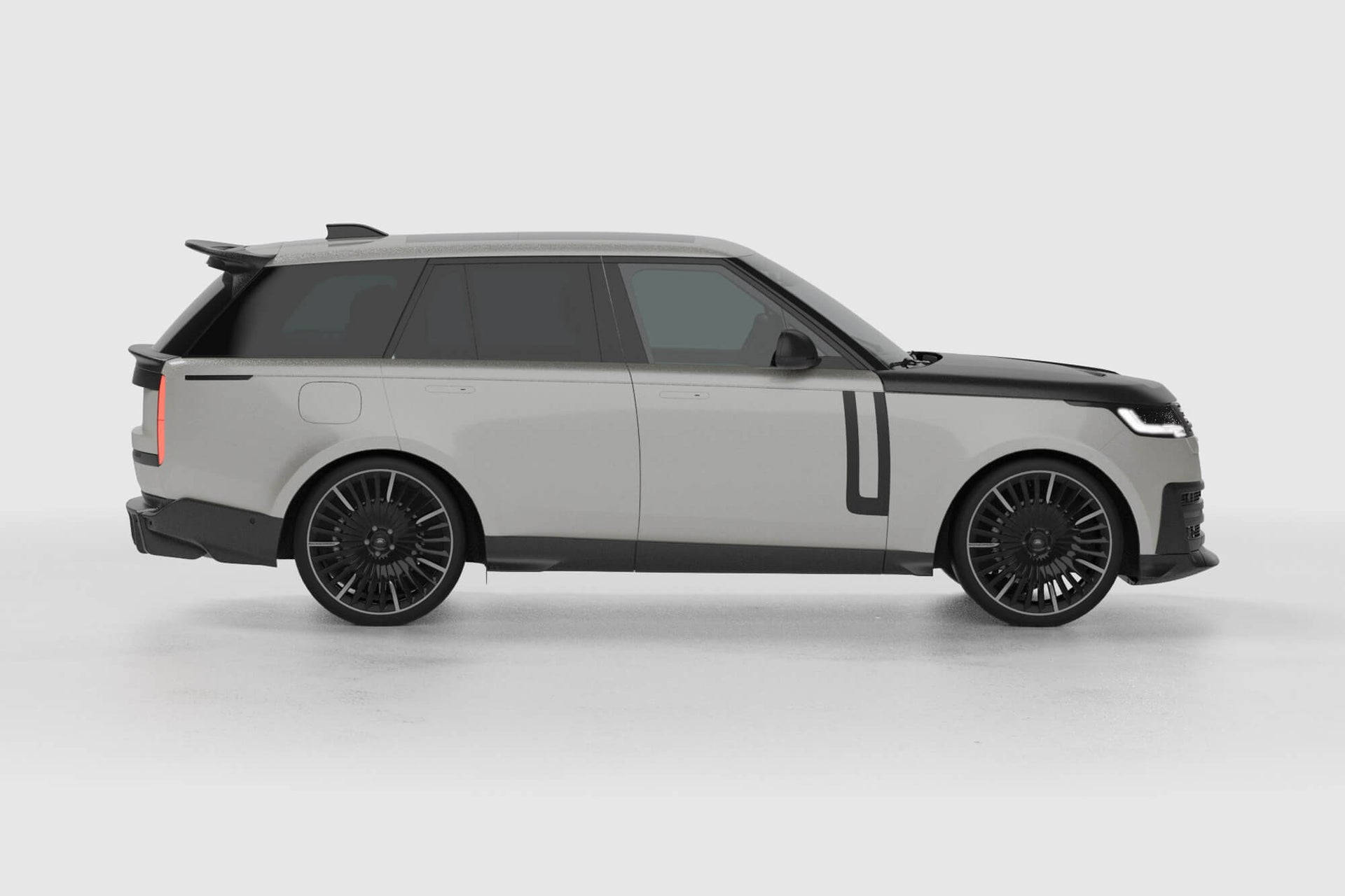 Range Rover P615 SVJ Black Fintail by Racing Green Automotive