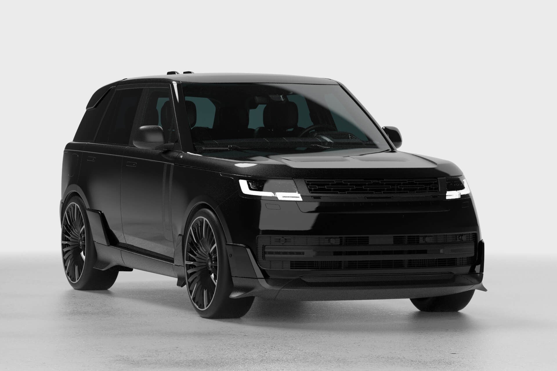 Range Rover P615 SVJ Black Fintail by Racing Green Automotive