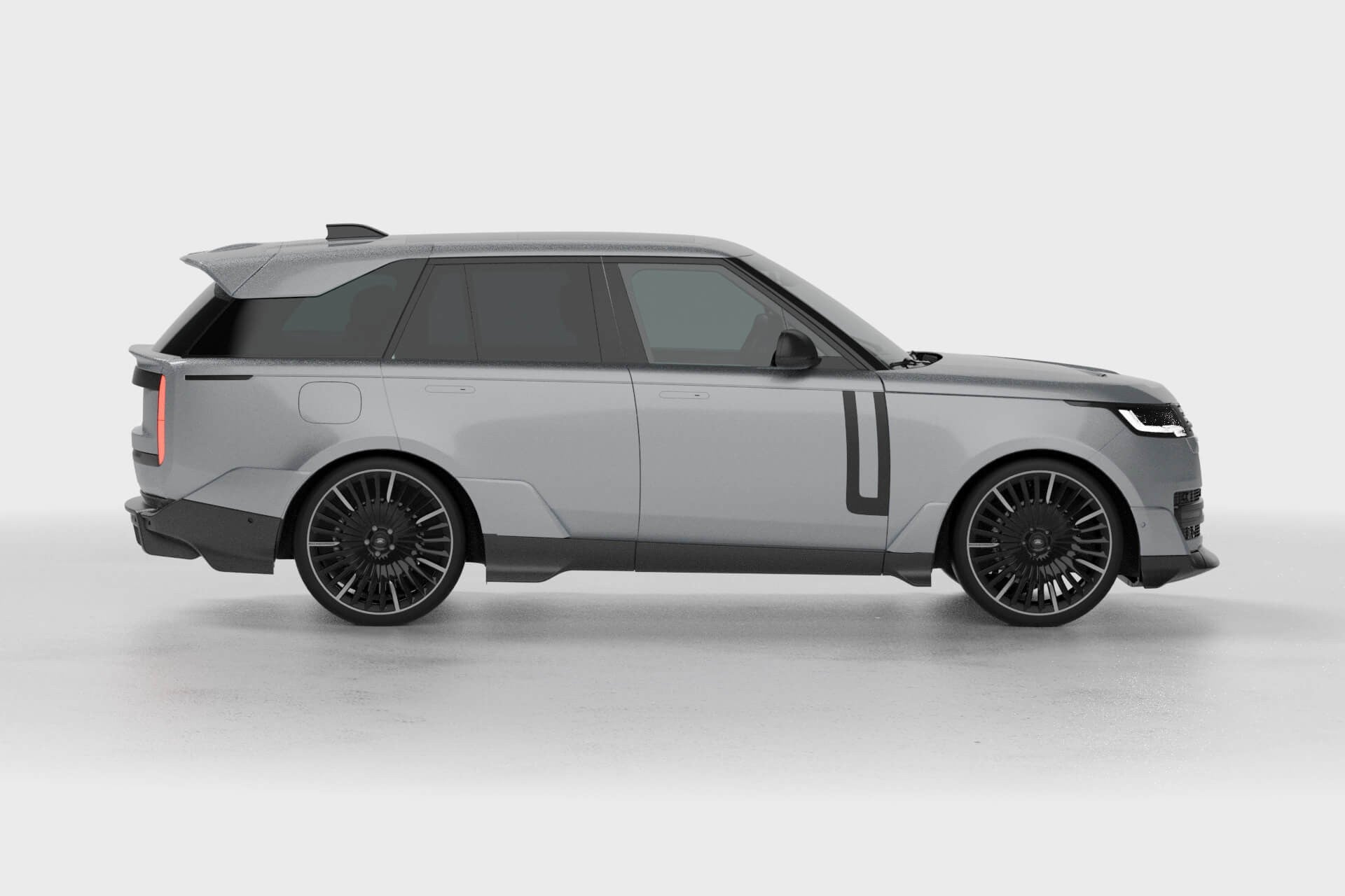 Range Rover P615 SVJ Black Fintail by Racing Green Automotive