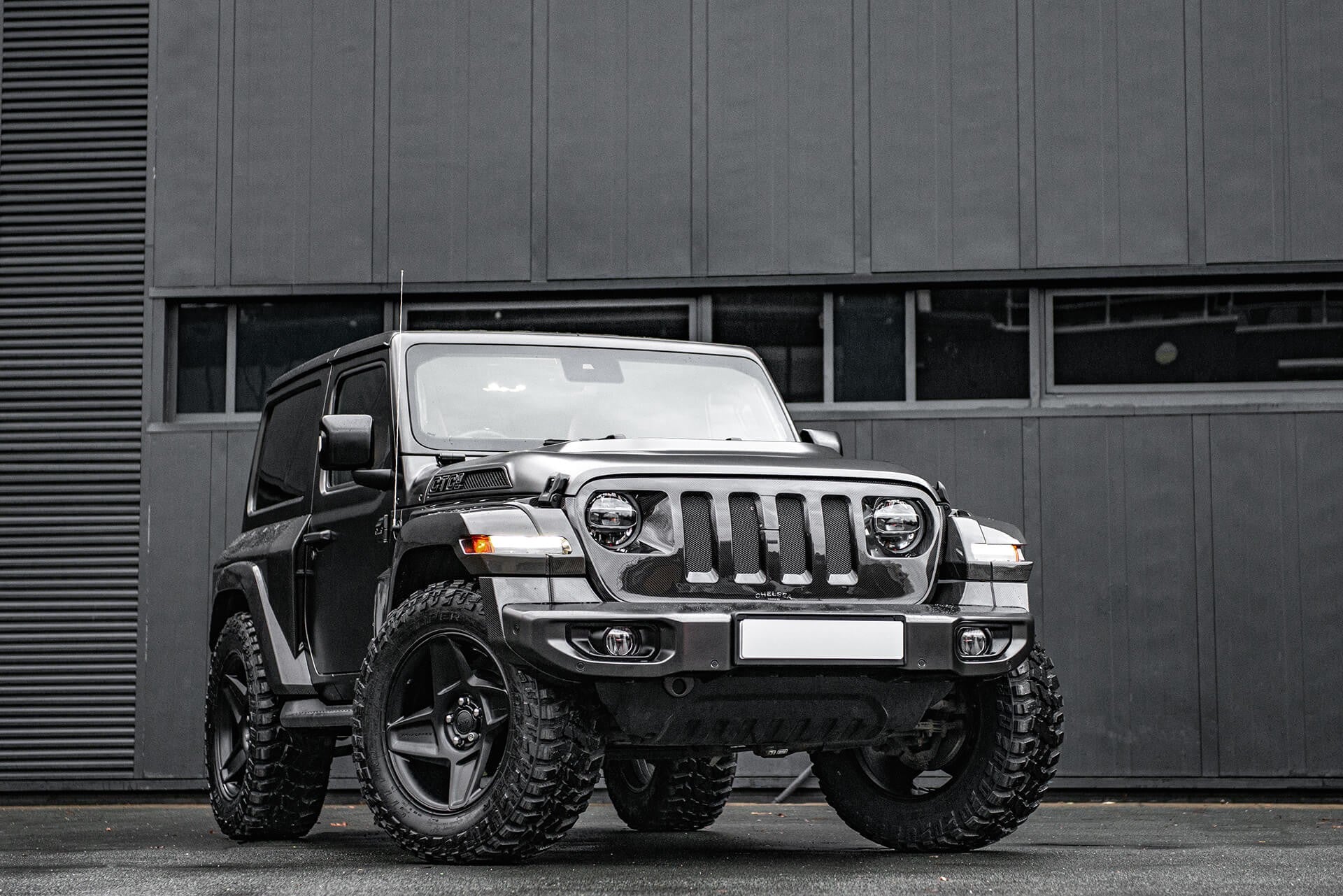 Jeep Wrangler Rubicon - Black Hawk