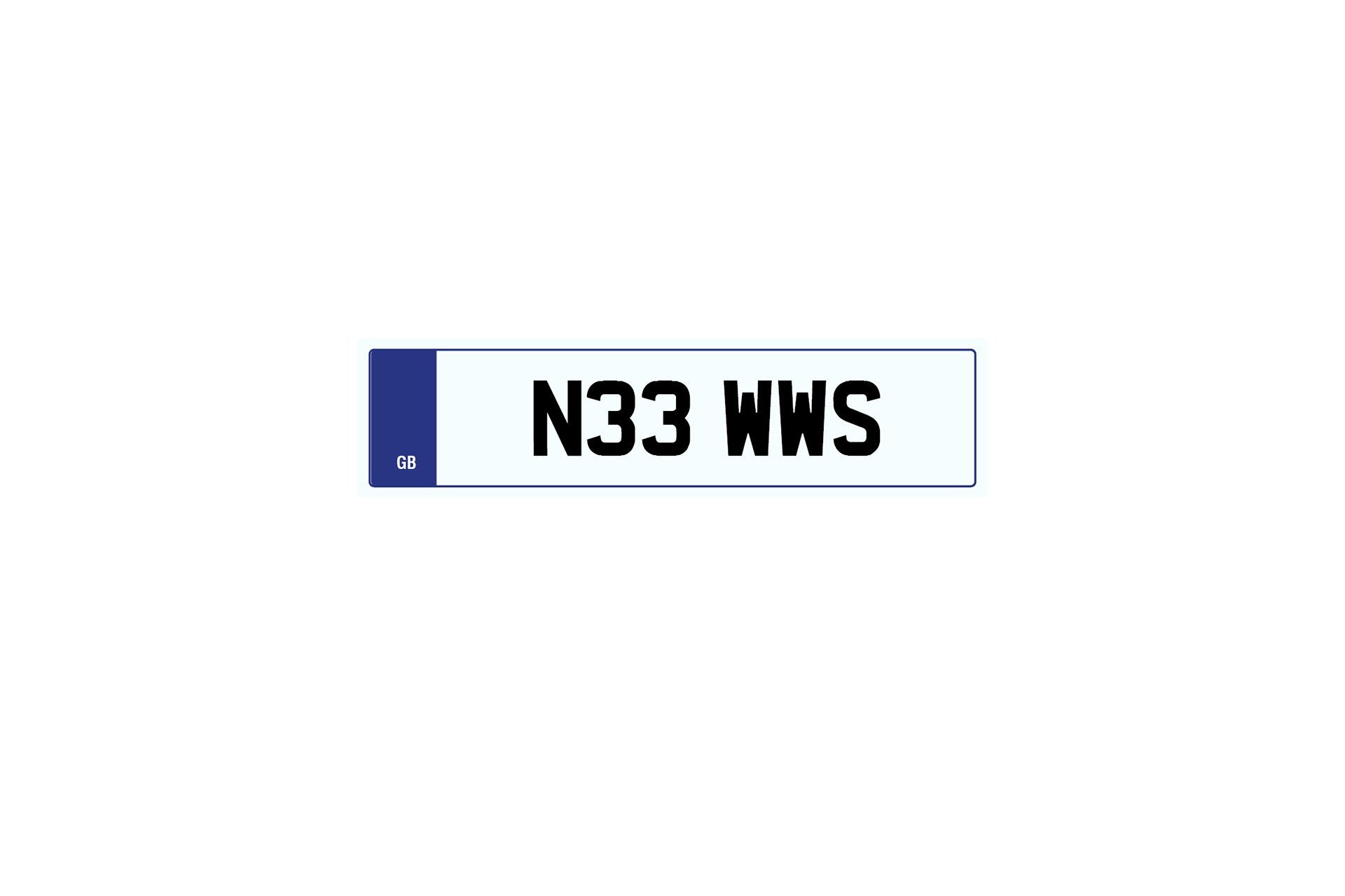 Private Plate N33 WWS