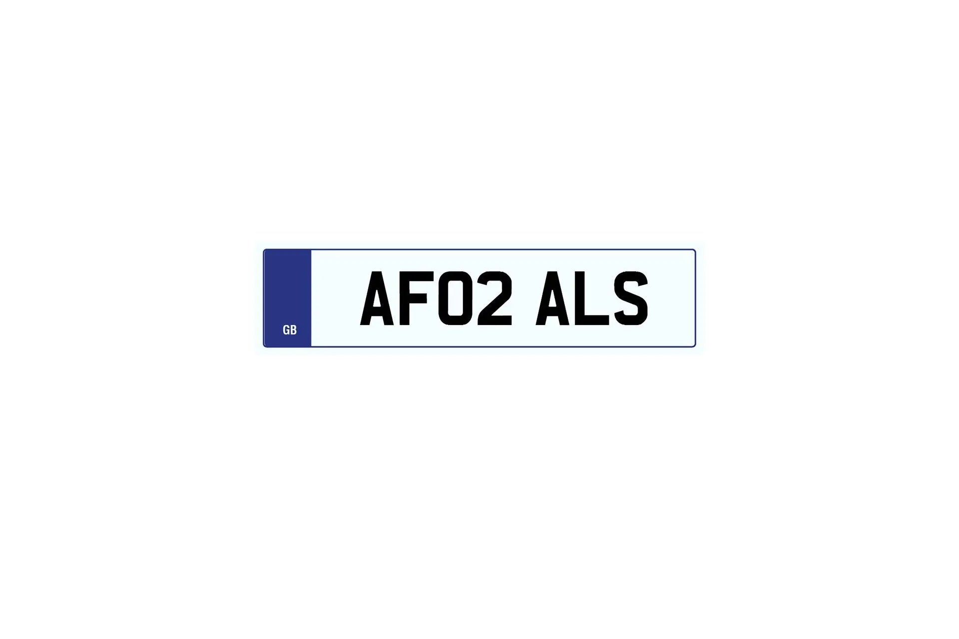 Private Plate AF02 ALS