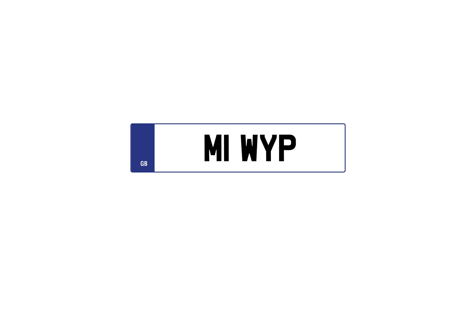 Private Plate M1 WYP